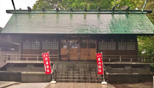 【川尻】総社の森と総社神社