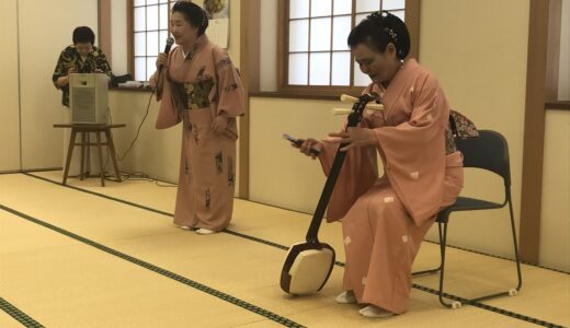 【旭南】桜雅会の皆さんの 歌と踊りで元気に！💃🏻