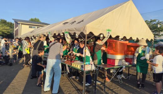 八橋の夏祭り